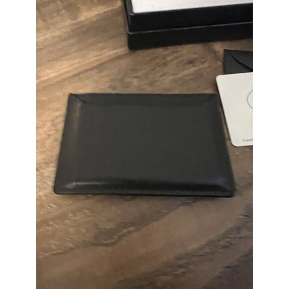 Prada Wallet Card Holder 100% Genuine In Black Saffiano Leather - Picture 4 of 7